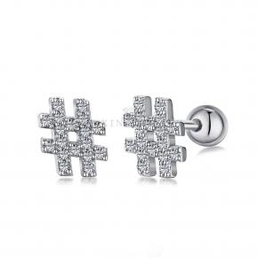 925 Sterling Silver Stud Earrings