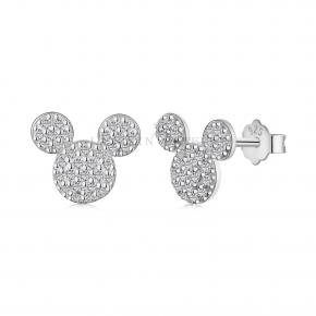 S925 Diamond Zircon Stud Earrings