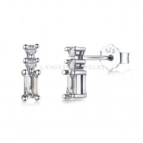 Classic Jewelry 925 Sterling Silver Studs Earrings