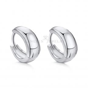 S925 Trendy Style Hoop Earrings