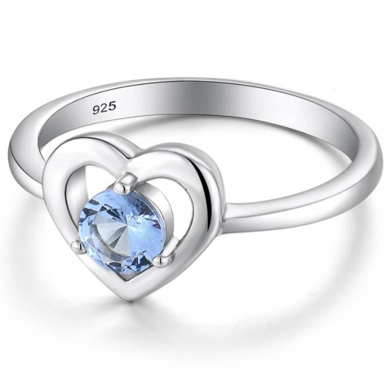 Classic Sterling S925 Silver Heart Ring