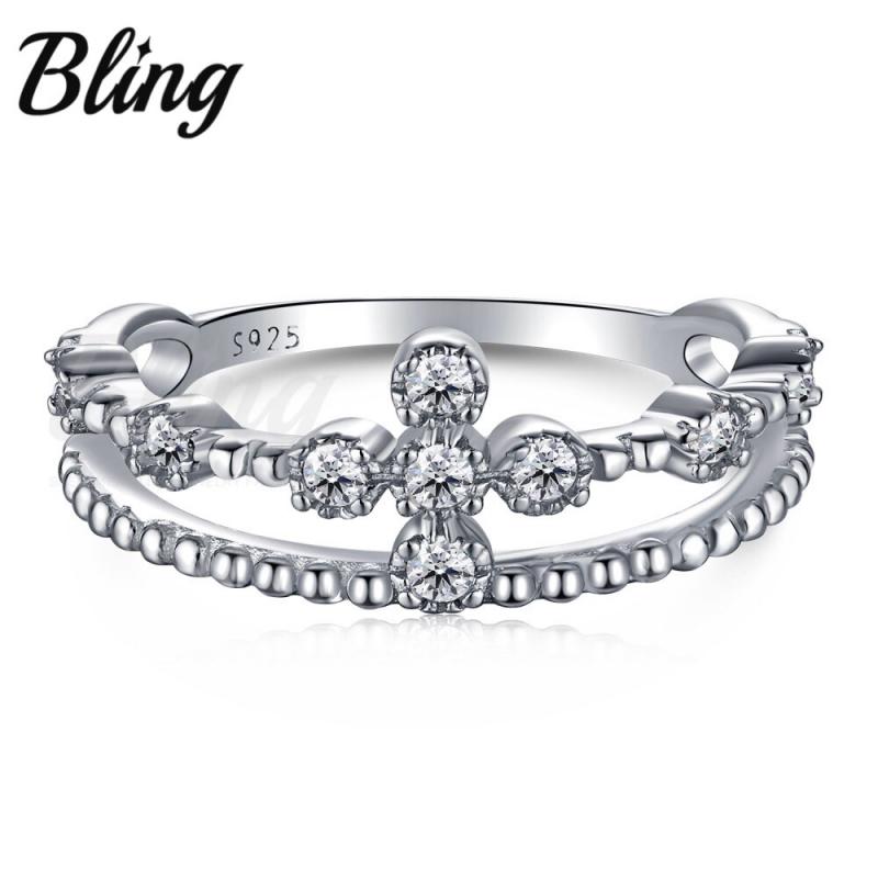 BLING oem jewelry 925 rings for women