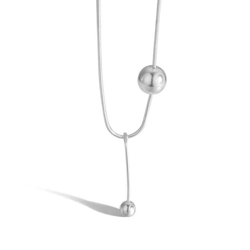 BLING oem jewelry ball pendant necklace