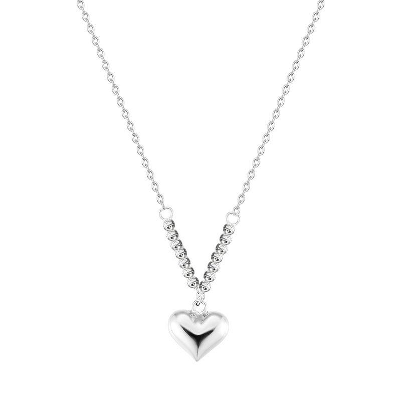 BLING oem jewelry heart shape necklace