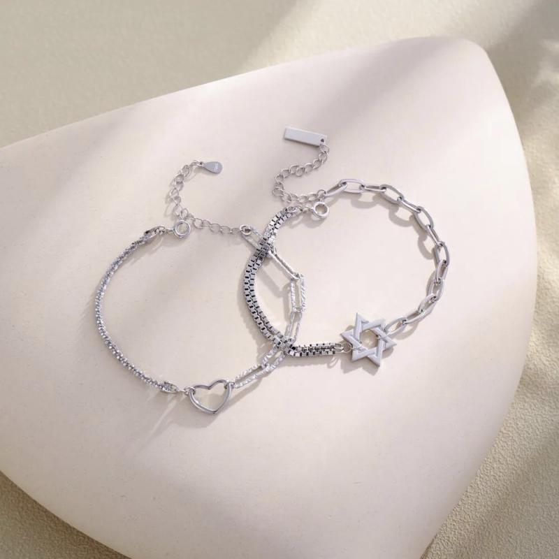 BLING oem jewelry star couple bracelets