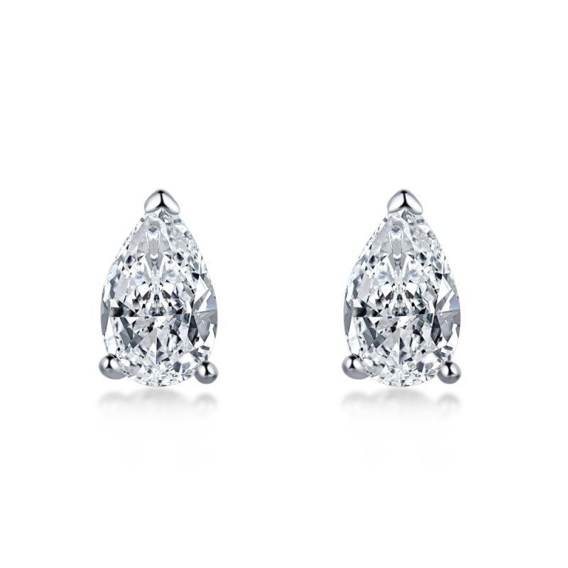 BLING oem jewelry CZ diamond s925 earrings